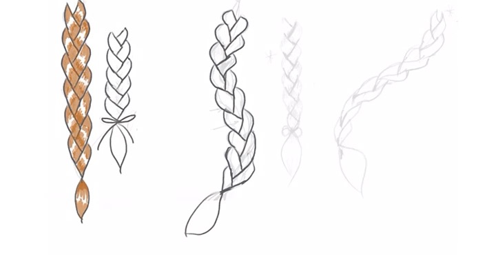 Sketch of braids