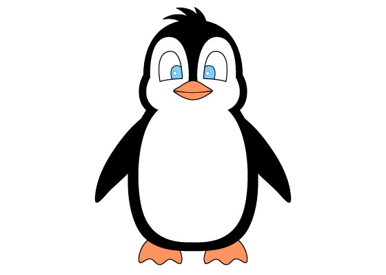 Penguin drawing